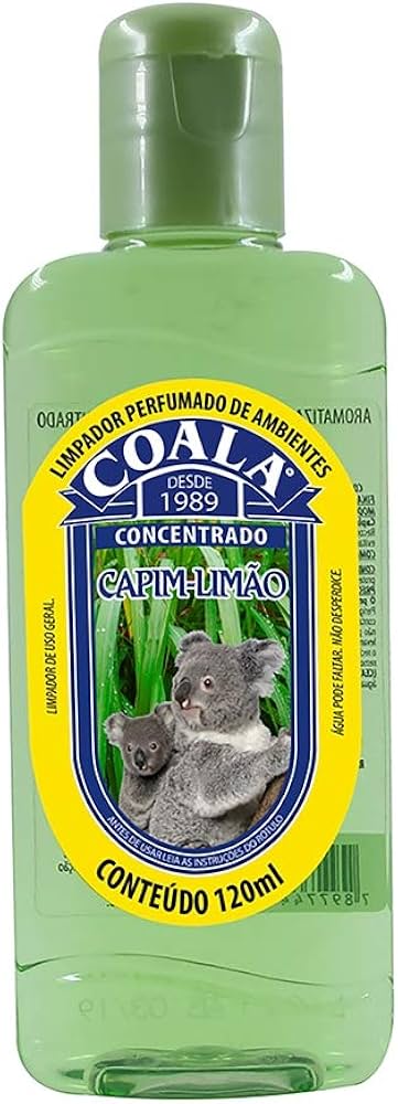 Limpador Perfumado Coala Capim Limão 120ml