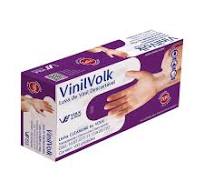 Luva Vinil Sem Amido Tam P 100 UN - Volk