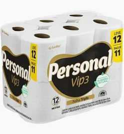 Papel Higiênico FD 12x30m -  Personal Vip