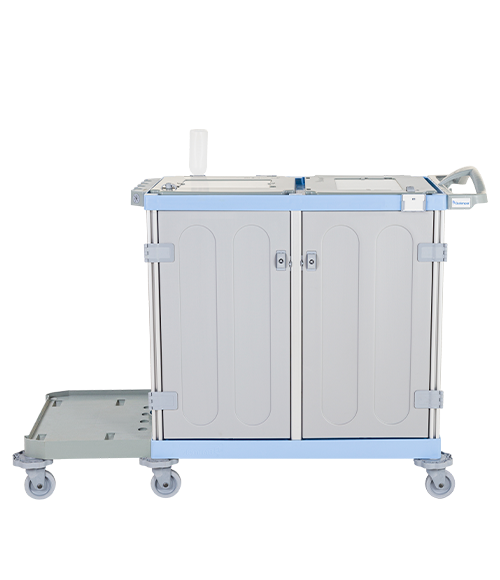 Carro Funcional Guard Hospitalar 322 - Bralimpia