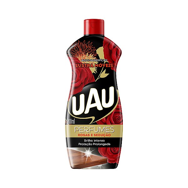 Lustra Móveis Rosas E Sedução UAU 200ml