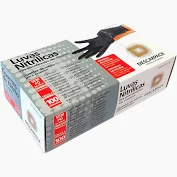 Luva Nitrilica Preta Tam: M Preta - Descarpack