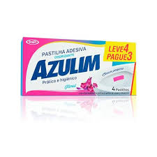 Pastilha Adesiva Floral L4 P3 - Azulim