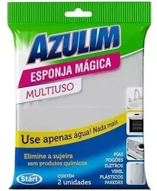 Esponja Mágica Multiuso 2 unid - Azulim