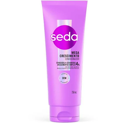 Condicionador Seda Mega Crescimento Bisnaga 250ml