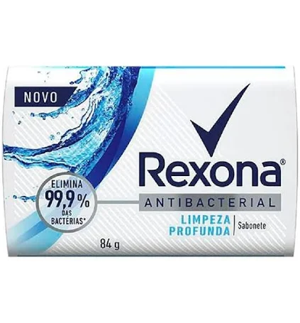 Sabonete Barra Rexona Limpeza Profunda 84g