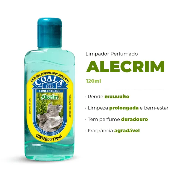 Limpador Perfumado Coala Alecrim 120ml