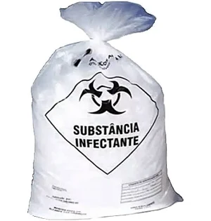 Saco Lixo Branco Infectante 200L Peg lixo 100x1