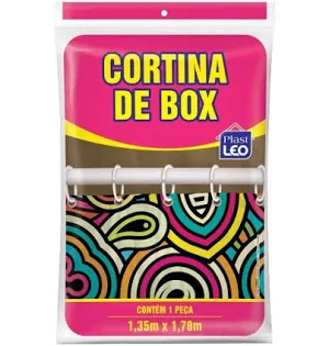 Cortina De Box Polietileno Estampada PlastLeo