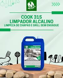Limpador Alcalino P/ Chapas e Grill Cook 315 5L - Meyors