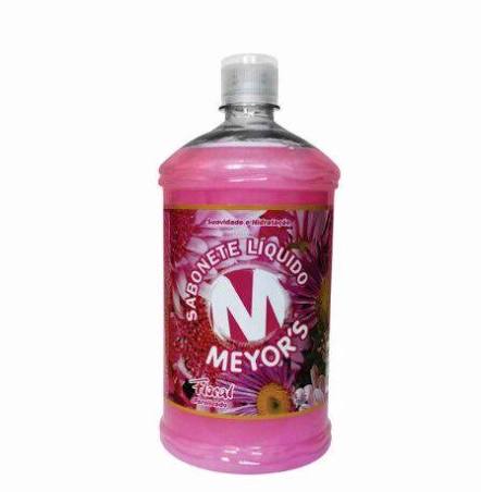 Sabonete Liq Perolizado Floral Fliptop 500ml - Meyors