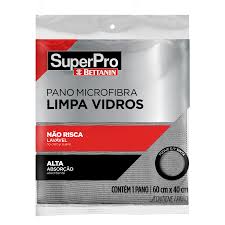 Pano Microfibra Limpa Vidros - Bettanin Superpro