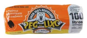 Saco Lixo Peg Lixo PT 100L 20x1