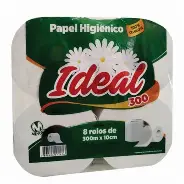 Papel Higiênico Ideal Celulose 8x300 - Meyors