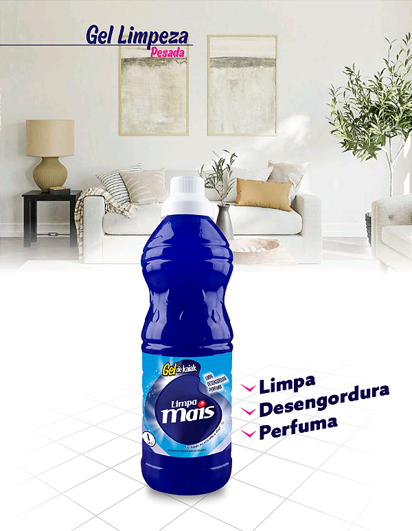 Sabão Gel Pinho 1L - Limpa Mais