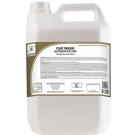 Detergente Automotivo Car Wash Automotive Pro  5 Litros - Spartan