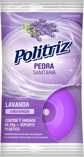 Pedra Sanitária Perfumada Politriz Lavanda