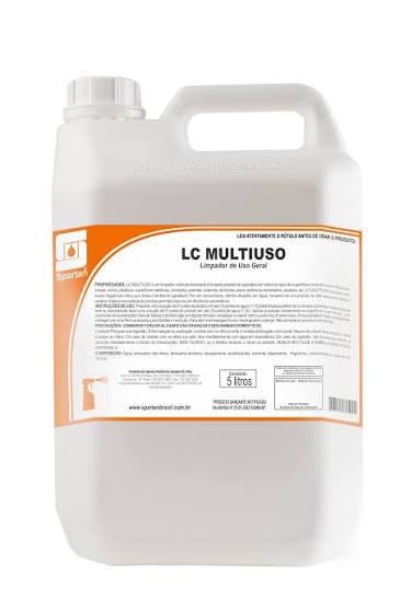 Limpador Uso Geral Lc Multiuso 5L - Spartan