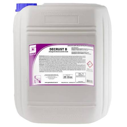 Desincrustante Ácido Decrust B 20L - Spartan