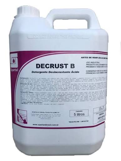 Desincrustante Ácido Decrust B 5L - Spartan