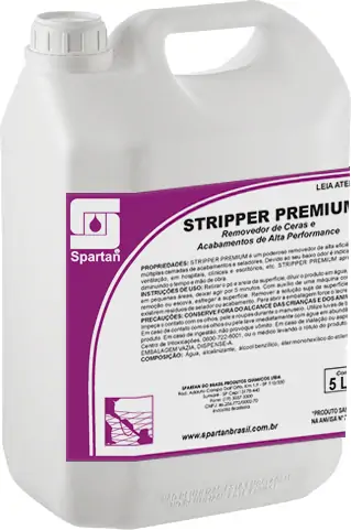 Removedor de Ceras e Acabamentos de Alta Performance Stripper Premium 5L - Spartan