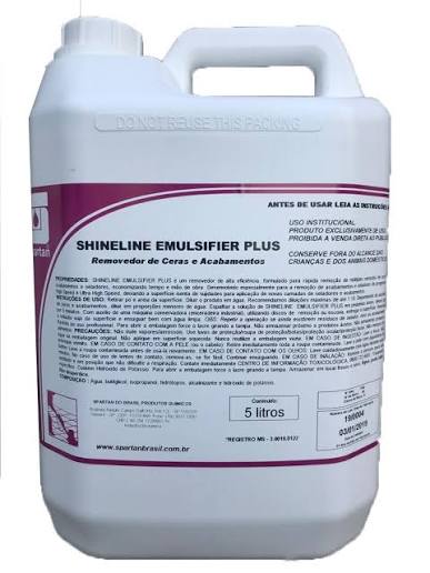 Removedor de Acabamentos E Ceras Shineline Emulsifer Plus 5L - Spartan