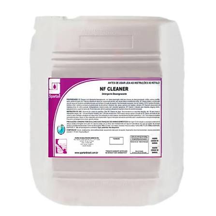 Detergente Desengraxante Neutro NF Cleaner 20L - Spartan