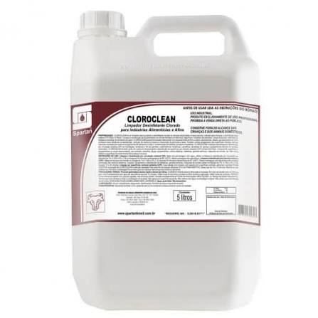 Desinfetante Clorado Cloroclean 5L - Spartan