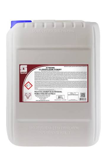 Desinfetante Clorado Cloroclean 20L - Spartan
