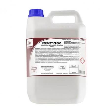 Desinfetante Para Indústrias Alimentícias Peraceticfood 5L - Spartan