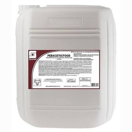 Desinfetante Para Indústrias Alimentícias Peraceticfood 20L - Spartan