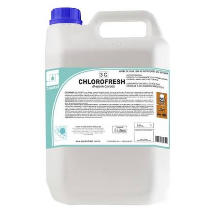 Desinfetante P/ Roupas Hospitalares Chlorofresh 5L - Spartan