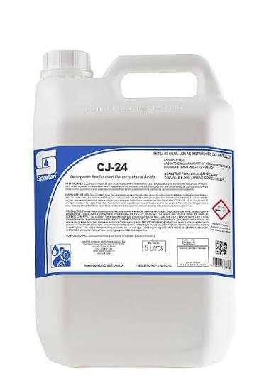 Detergente Desincrustante Ácido CJ-24 5L - Spartan