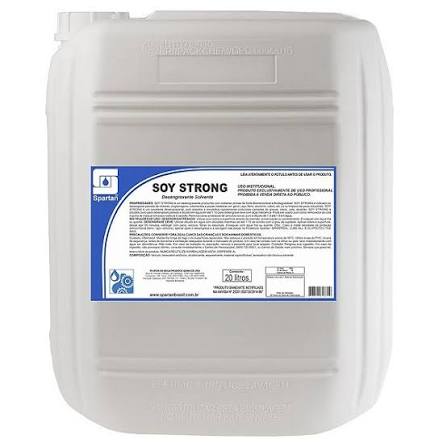 Desengraxante Solvente Soy Strong 20L - Spartan