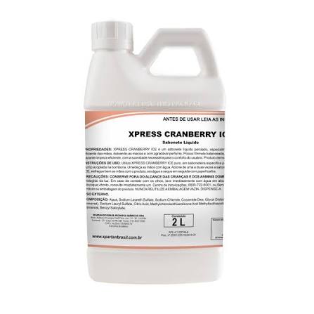 Sabonete Líquido Perolado Xpress Cranberry Ice 2L - Spartan
