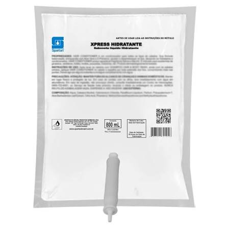 Sabonete Liquido Hidratante Xpress 12x800ml - Spartan