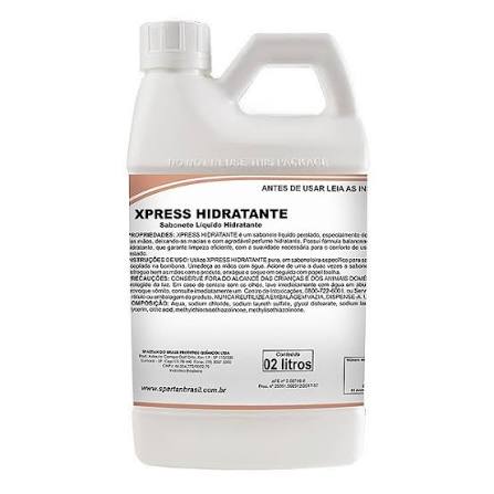 Sabonete Liquido Hidratante Xpress 2L - Spartan