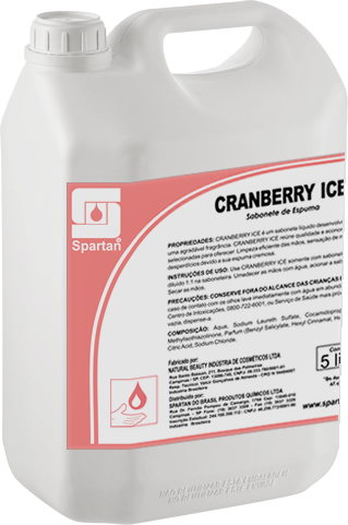 Sabonete Espuma Cranberry Ice 5L Lite'n Foamy - Spartan