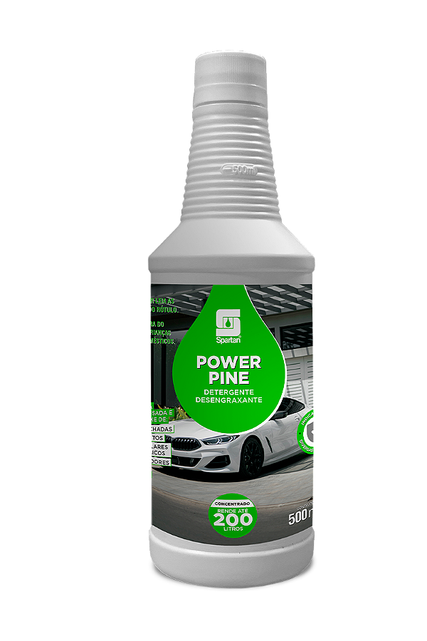 Detergente Desengraxante Power Pine 500ml - Spartan