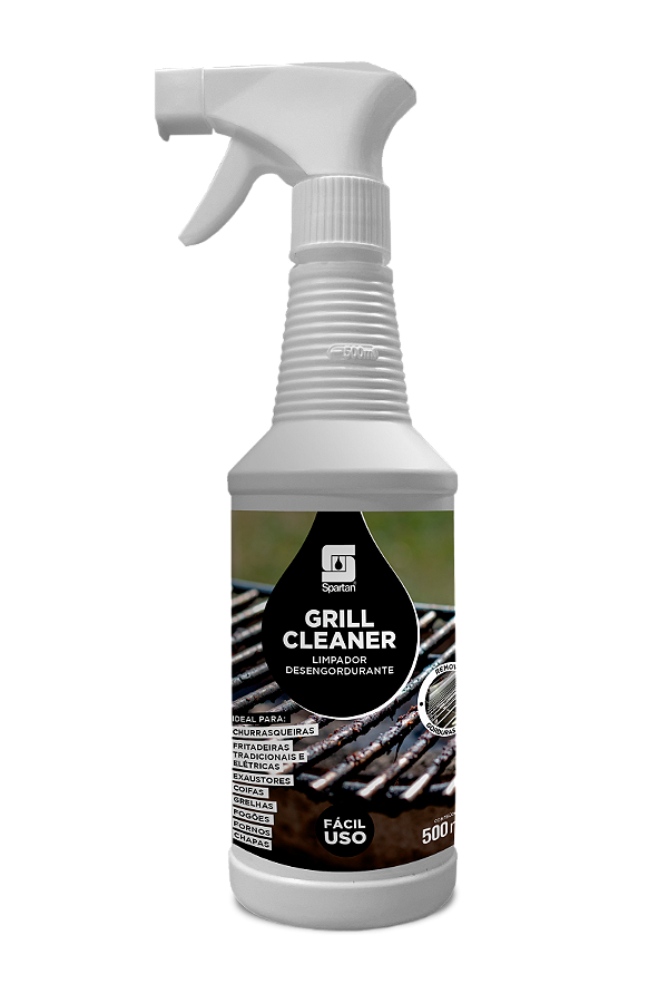 Limpador Desengordurante Grill Cleaner 500ml - Spartan