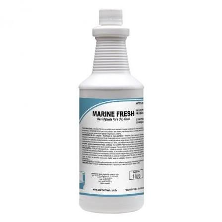 Desinfetante para Uso Geral Marine Fresh 1L - Spartan