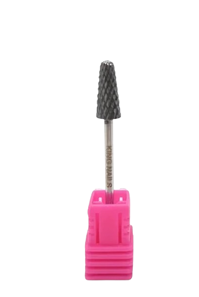 Broca Tungstênio Topo Redondo p/ Manutenção/Remoção - Corte Grosso - King Nails