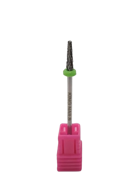 Broca Tungstênio para Acabamento/Curvatura - Corte Grosso - King Nails