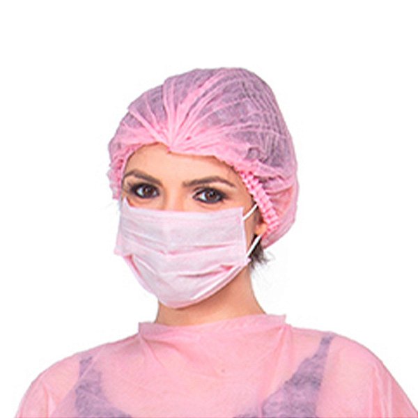 MÁSCARA DESCARTÁVEL COM ELÁSTICO NTFLEX - 50 UNID