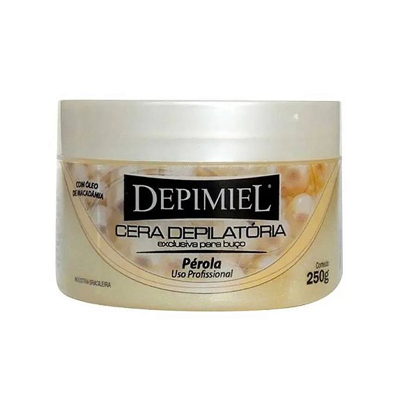 Cera Depilatória Depimiel Pérolada para Buço 250g