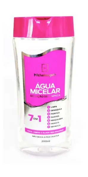 Água Micelar 7 Em 1 - 200ML - Michelangelo