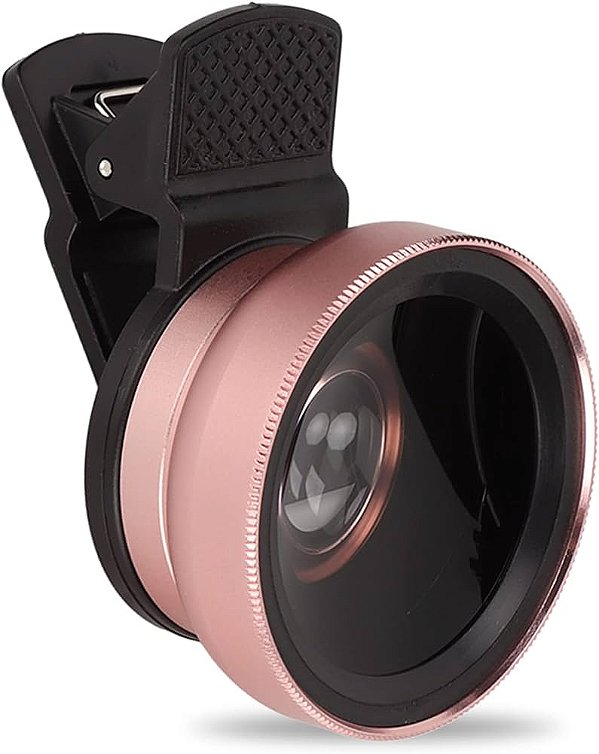 Lente Macro Para Celular 2 em 1 (Cores Variadas)