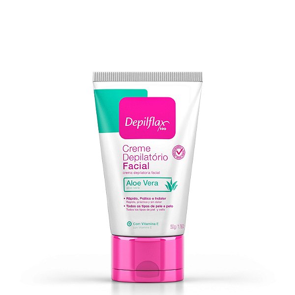 Creme Depilatório Depilflax Facial 50g