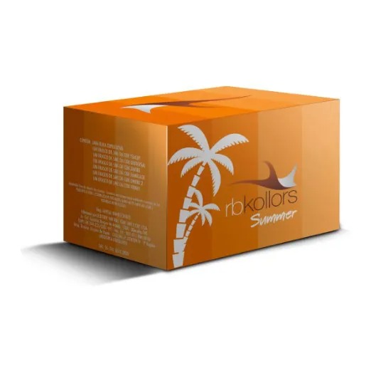 Kit Summer RB Kollors - 6 Cores Pigmentos Orgânicos para Sobrancelhas