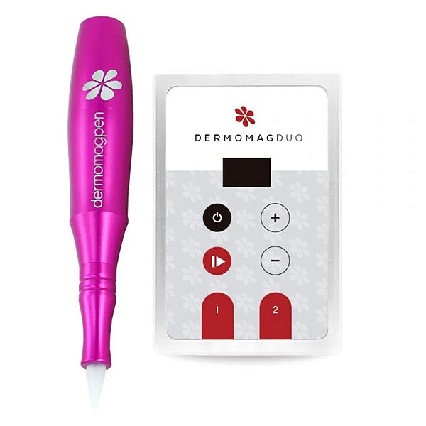 Dermografo Pen Fonte Duo Para Micropigmentacão - Mag Estética